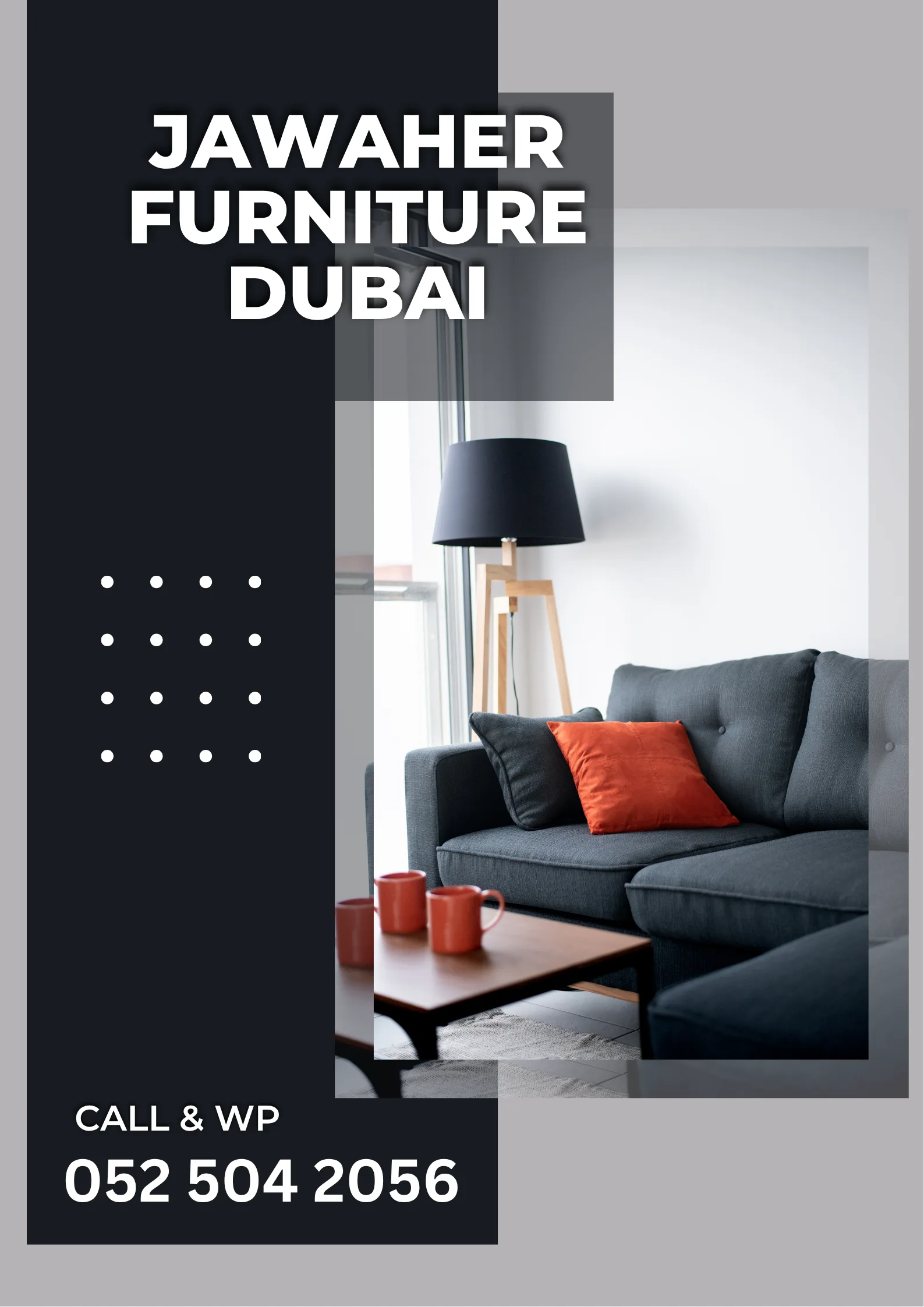 Jawaher Furniture Dubai - used furniture buyers, call and WhatsApp for pickup